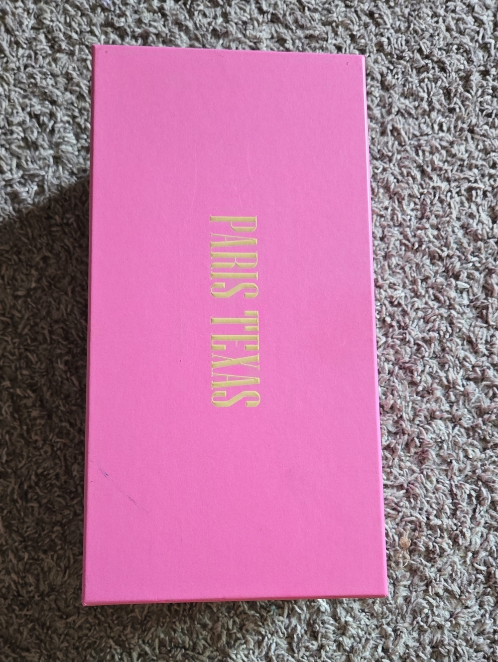PARIS TEXAS Empty Shoe Box Neon Pink Lidia Platform Sandal PX105 Size 38.5